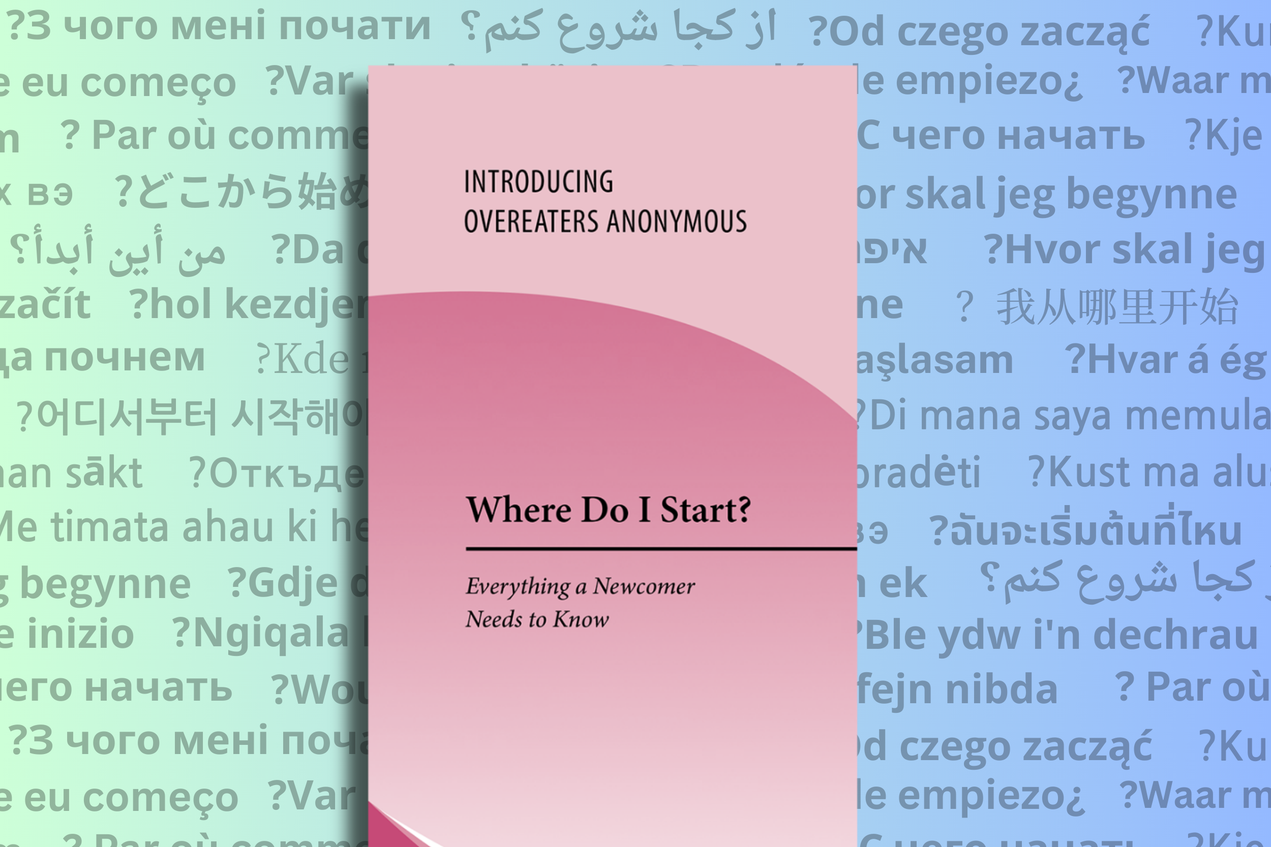 Where do i start newcomer pamphlet now mobile friendly in 48 languages