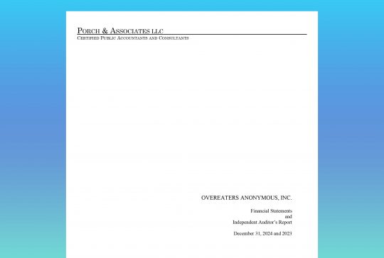 2024 Audit Results for OA, Inc. Published