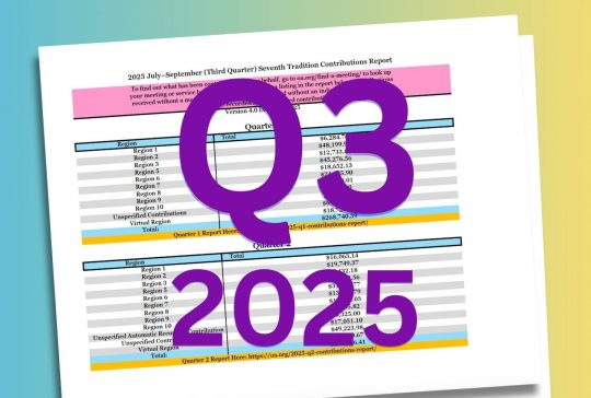 Third Quarter 2025 Contributions Report Now Available