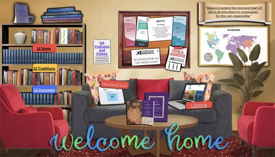 Service Bodies! Use Our Cozy Virtual Welcome Room to Educate Newcomers