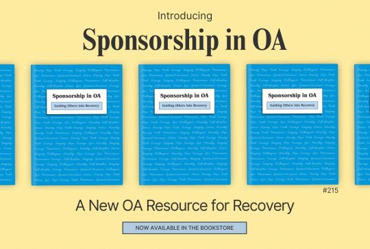 New Booklet: Sponsorship in OA