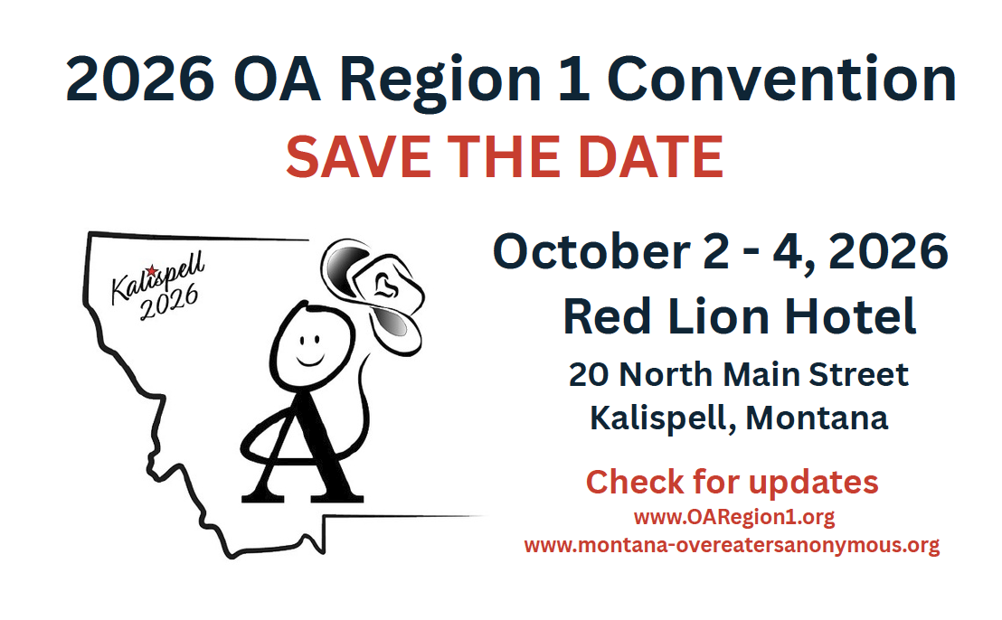 2026 OA Region 1 Convention - save the date - flyer