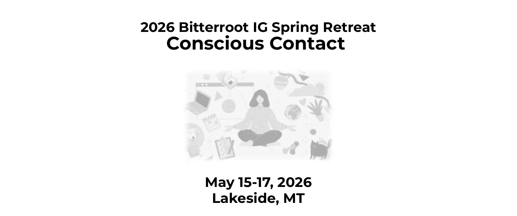 2026 Bitterroot IG Spring Retreat Flyer