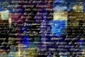Words furiously written