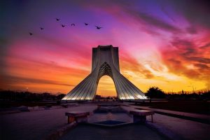 Azadi Tower in Iran